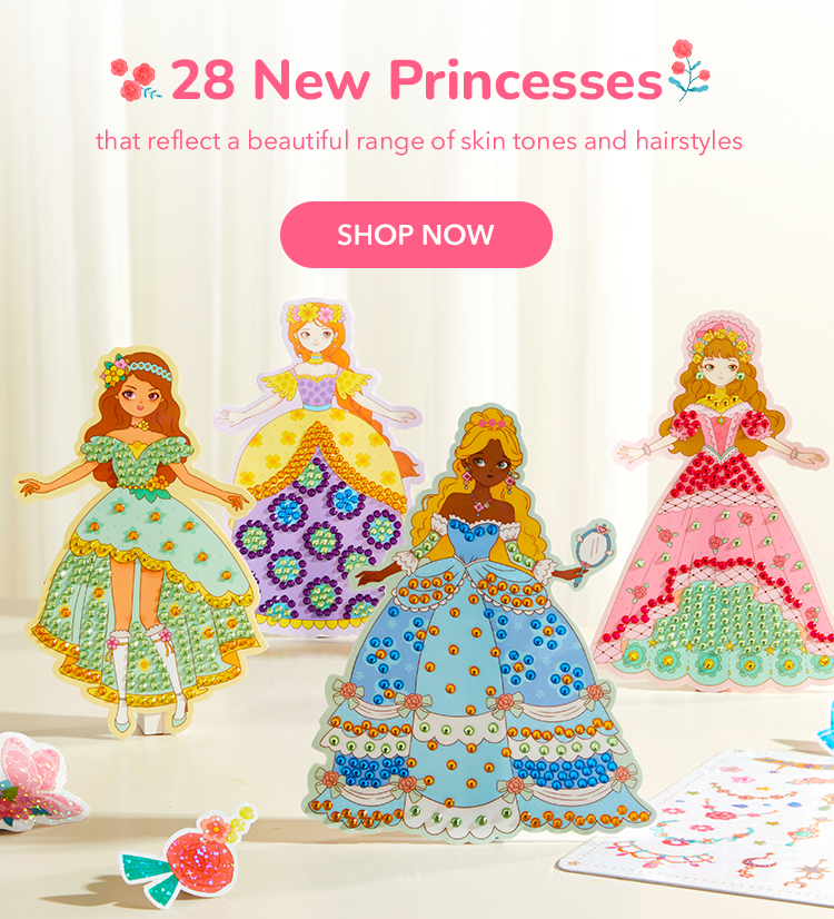 3-in-1 Dress Up Game Set: Princess Fashion Show