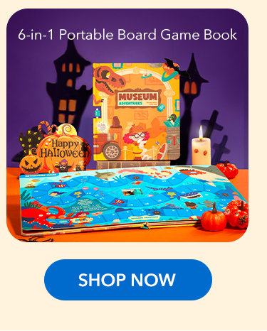 6-in-1 Portable Board Game Book