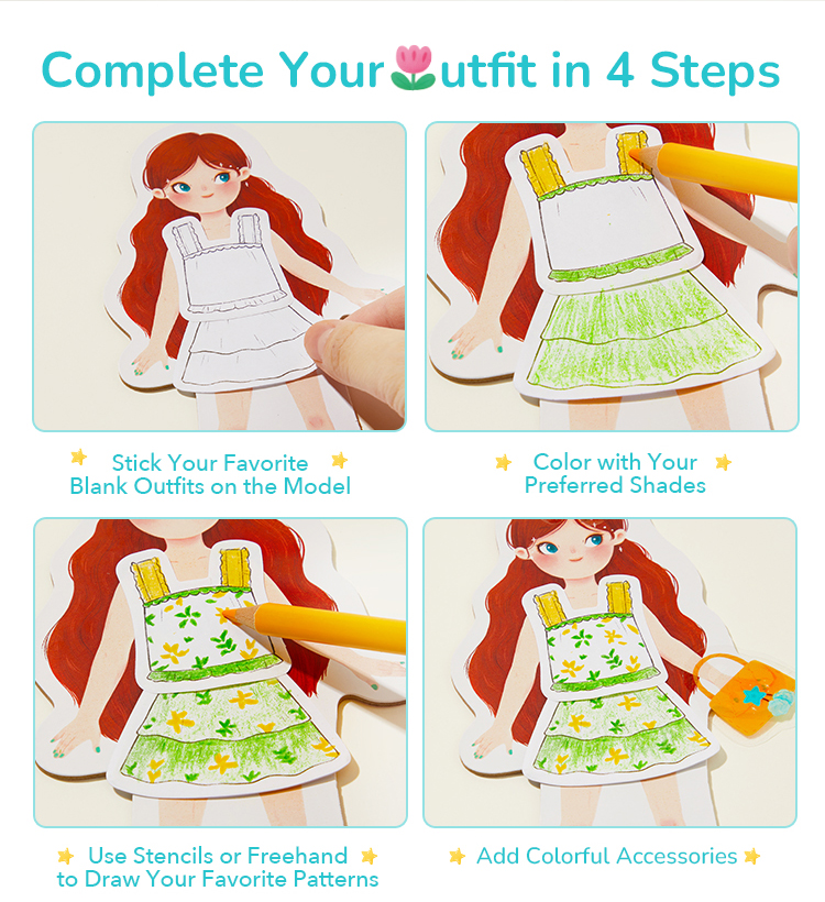 4 steps to complete outfit