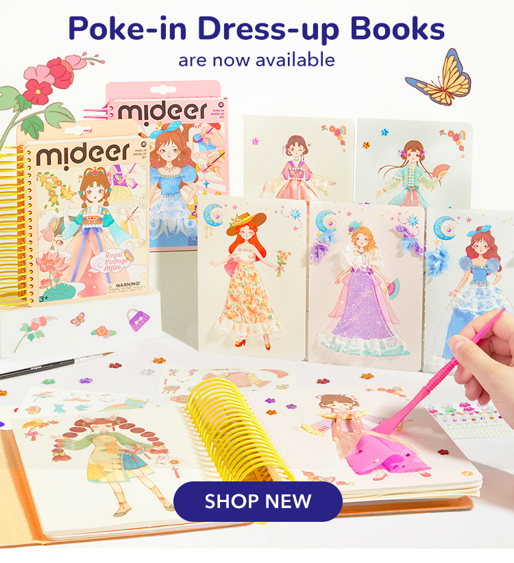 New Poke-in Dress-up Books