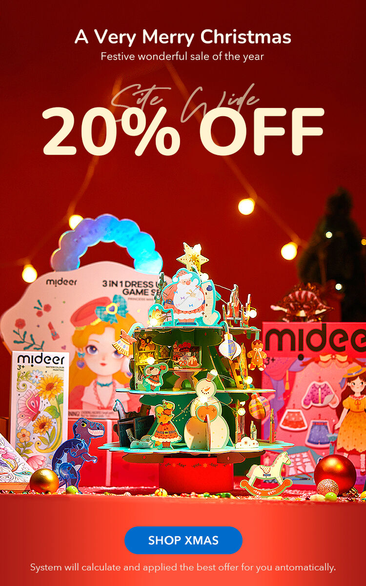 Merry Christmas from us to you: 20% OFF everything