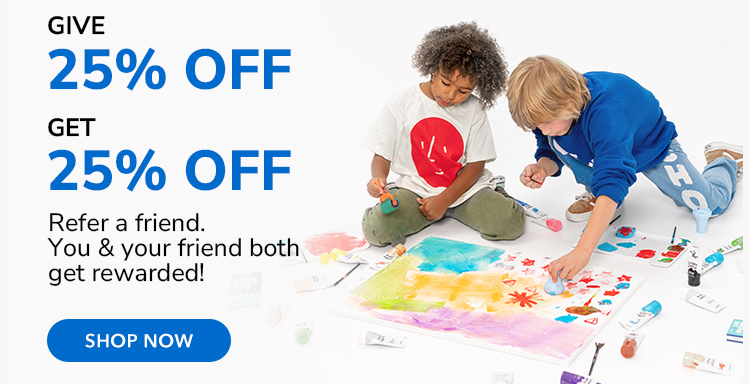 Give 25% OFF, Get 25% OFF